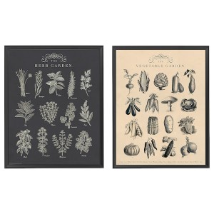 IKEA KNOPPÄNG Frame with poster, garden, 2 pack, Ikea Outlet | 0574PFEAU