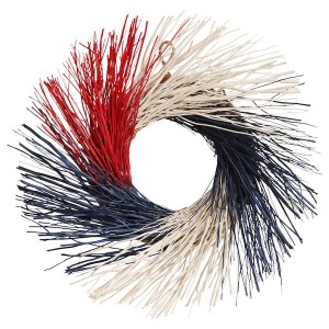 IKEA KNORRALG wreath, red/white/blue, 15 ¾ in, Ikea Outlet | 4713VOJYK