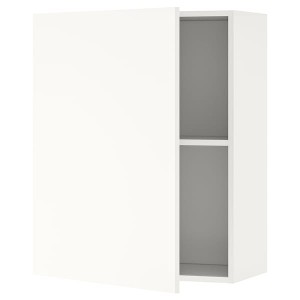 IKEA KNOXHULT Wall cabinet with door, white, Width: 24 in, Ikea Outlet | 3827KYFTI