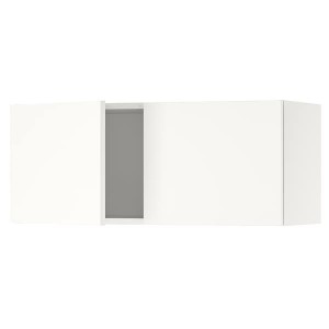 IKEA KNOXHULT wall cabinet with doors, white, 30x12x12 1/2 in, Ikea Outlet | 2974UGXOR