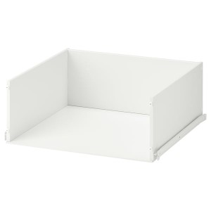 IKEA KONSTRUERA drawer without front, white, 11 3/4x23 5/8 in, Ikea Outlet | 1652CYOGB