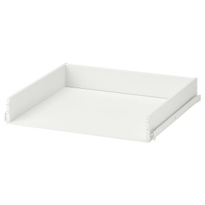 IKEA KONSTRUERA drawer without front, white, 5 7/8x23 5/8 in, Ikea Outlet | 2316RCIXO