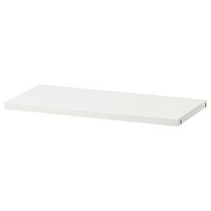 IKEA KONSTRUERA shelf, white, 23 5/8x11 3/4 in, Ikea Outlet | 1680ALDOJ
