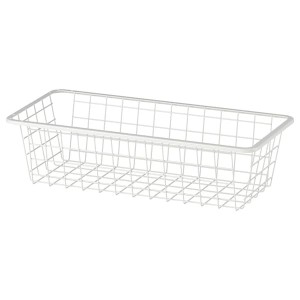 IKEA KONSTRUERA wire basket, 9 7/8 in, Ikea Outlet | 6357BVATL