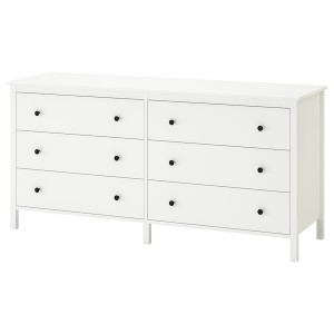 IKEA KOPPANG 6-drawer dresser, 67 3/4x32 5/8 in White, Ikea Outlet | 3906UJCKX