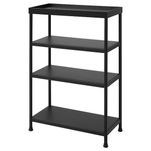IKEA KORNSJÖ Shelf unit, black, Ikea Outlet | 7034IDHUN