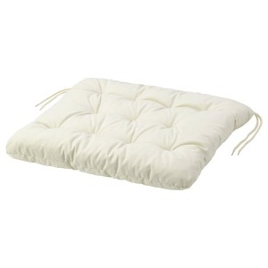IKEA KUDDARNA chair pad, outdoor, beige, 19 5/8x19 5/8 in, Ikea Outlet | 2405VAQED
