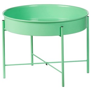 IKEA KULTURSKOG plant stand, 22 ¾ in Light Green, Ikea Outlet | 2498ITFMW
