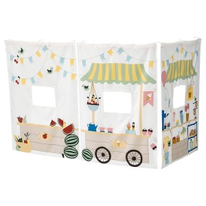 IKEA KURA bed curtain Market Stall Pattern, Ikea Outlet | 2497MYEZI