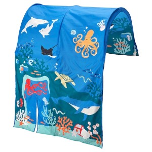IKEA KURA bed tent Ocean Animals Pattern, Ikea Outlet | 5829QMSNY