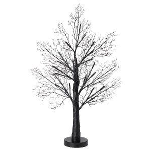 IKEA KUSTFYR LED table lamp Artificial Tree / Black, Ikea Outlet | 0918IYDTF