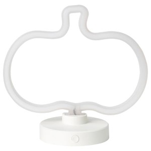 IKEA KUSTFYR LED table lamp Battery Operated Pumpkin, Ikea Outlet | 6032YPWXJ
