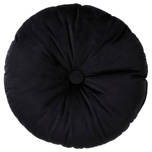 IKEA KUSTFYR cushion, black, 16 in, Ikea Outlet | 8245TDQYO