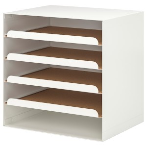 IKEA KVISSLE letter tray, white, Ikea Outlet | 3271HMZSQ