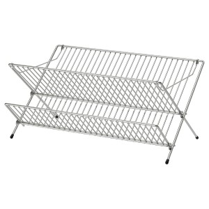 IKEA KVOT dish drainer, galvanized, Ikea Outlet | 1073NDOAC