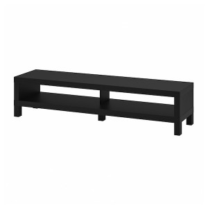 IKEA LACK TV unit, 63x13 3/4x14 1/8 in Black / Brown, Ikea Outlet | 7352TILXW