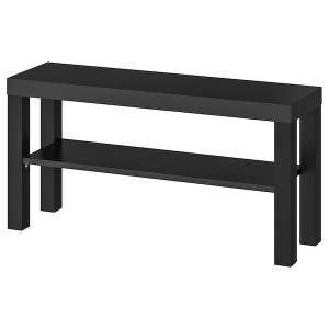 IKEA LACK TV unit, black, 35 3/8x10 1/4x17 3/4 in, Ikea Outlet | 1045BNGCH