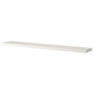 IKEA LACK Wall shelf, 74 3/4x10 1/4 in White, Ikea Outlet | 5712SAKLF