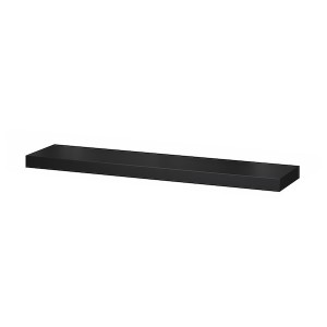 IKEA LACK wall shelf, 43 1/4x10 1/4 in Black / Brown, Ikea Outlet | 3089LFABJ