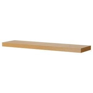 IKEA LACK wall shelf, 43 1/4x10 1/4 in Oak Effect, Ikea Outlet | 9674YKNMI