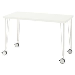 IKEA LAGKAPTEN / KRILLE desk, 47 1/4x23 5/8 in White, Ikea Outlet | 4178AIOZN