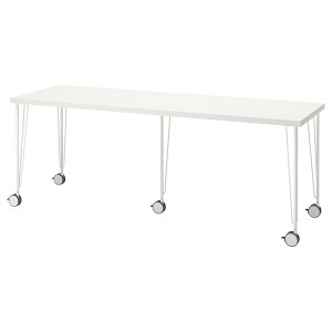 IKEA LAGKAPTEN / KRILLE desk, 78 3/4x23 5/8 in White, Ikea Outlet | 4586BLIMW