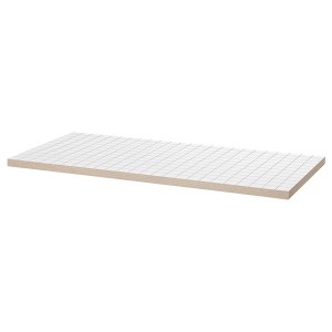 IKEA LAGKAPTEN tabletop, 47 1/4x23 5/8 in White / Anthracite, Ikea Outlet | 1564PANQD