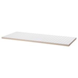 IKEA LAGKAPTEN tabletop, 55 1/8x23 5/8 in White / Anthracite, Ikea Outlet | 2973UDQMW