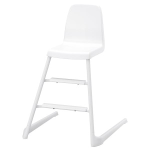 IKEA LANGUR junior chair, white, Ikea Outlet | 1457JGELZ