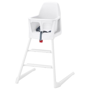 IKEA LANGUR junior/high chair, white, Ikea Outlet | 2637LQVDA