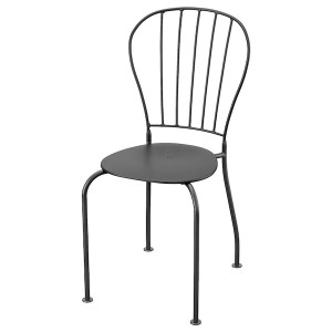 IKEA LÄCKÖ Chair, outdoor, gray, Ikea Outlet | 0725OJDQG