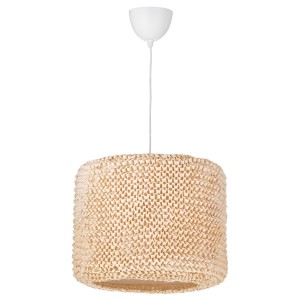 IKEA LERGRYN / HEMMA pendant lamp, beige/white, Ikea Outlet | 8432YUXDS