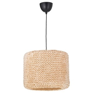 IKEA LERGRYN / SUNNEBY pendant lamp, beige/black, Ikea Outlet | 4506BTHVM