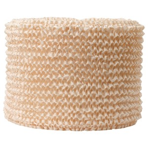 IKEA LERGRYN lamp shade, knitted beige/handmade, 17 in, Ikea Outlet | 6357YGBSU