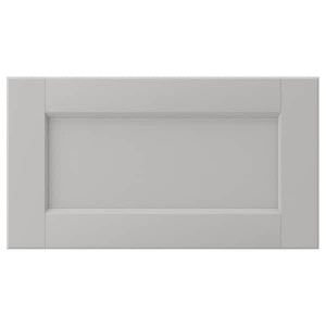 IKEA LERHYTTAN drawer front, 18x10 in Light Gray, Ikea Outlet | 9370RGBXA