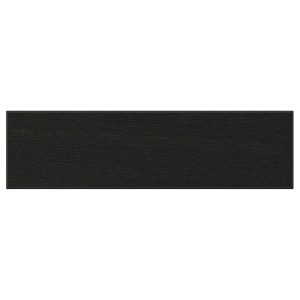 IKEA LERHYTTAN drawer front, 18x5 in Black Stained, Ikea Outlet | 8623VGWYQ