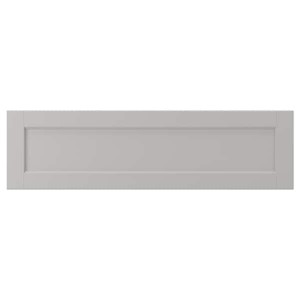 IKEA LERHYTTAN drawer front, 36x10 in Light Gray, Ikea Outlet | 4580DHLIP