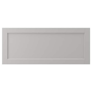 IKEA LERHYTTAN drawer front, 36x15 in Light Gray, Ikea Outlet | 4871CNZMW