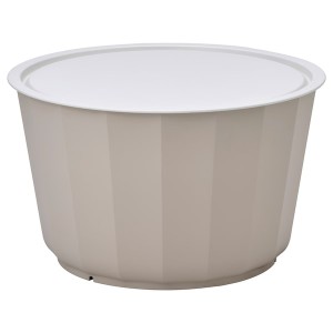 IKEA LÅGASKÄR coffee table, outdoor, beige, Ikea Outlet | 4950XORFE