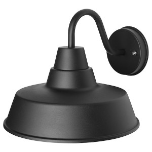 IKEA LÄGERVALL wall lamp, outdoor black, Ikea Outlet | 9176LGDVO