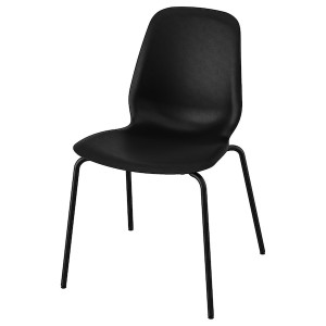 IKEA LIDÅS chair Black / Sefast Black, Ikea Outlet | 4012PHAGS