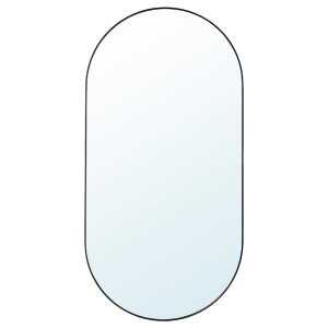 IKEA LINDBYN mirror, black, 23 5/8x47 1/4 in, Ikea Outlet | 8246ALQVC