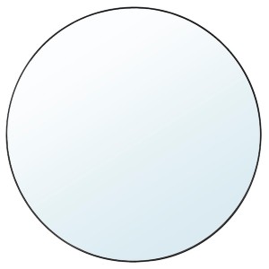 IKEA LINDBYN mirror, black, 43 1/4 in, Ikea Outlet | 1592MEXRY