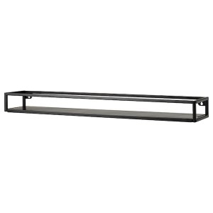 IKEA LINDÅSEN display shelf, anthracite, 29 1/2 in, Ikea Outlet | 7314NAGSI
