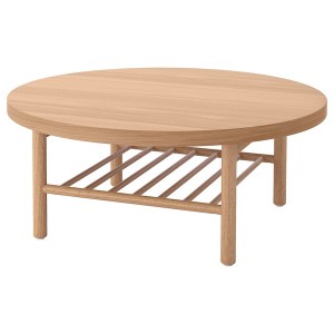 IKEA LISTERBY coffee table, 35 3/8 in Oak Veneer, Ikea Outlet | 4925UFZKD
