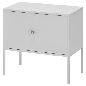 IKEA LIXHULT cabinet, metal/gray, 23 5/8x13 3/4 in, Ikea Outlet | 6793DHFMP
