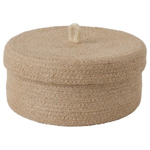 IKEA LJUNGAN basket with lid, 7 7/8x3 7/8 in, Ikea Outlet | 7450YSCAO