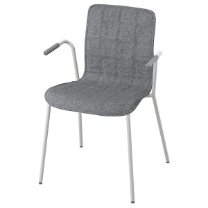 IKEA LÄKTARE chair cover Gunnared Medium Gray, Ikea Outlet | 2751BGNRD
