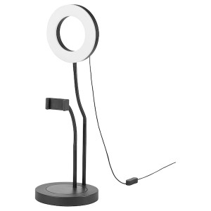 IKEA LÅNESPELARE ring lamp with phone holder, Ikea Outlet | 6728JXHQU