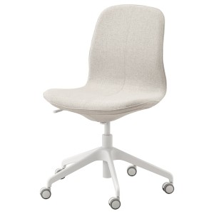 IKEA LÅNGFJÄLL conference chair Gunnared Beige / White, Ikea Outlet | 3675JCLUB